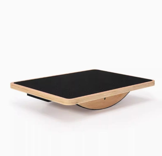 Premium Balance Board - 360° Wobble Trainer for Core Stability, Focus & Posture, Anti-Slip, Rubber Bottom for Safe & Silent