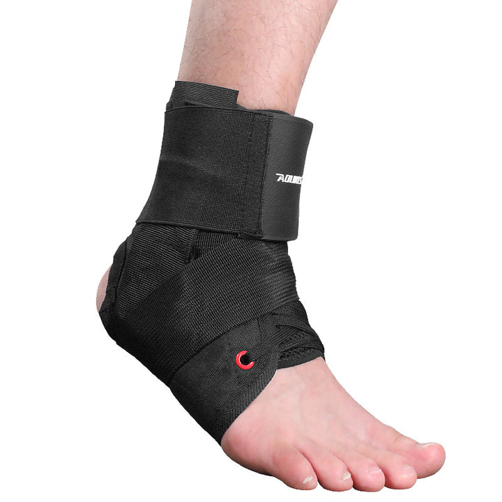Premium Adjustable Compression Ankle Support Brace for Men & Women - Strong Sports Protection for Injury Recovery and 