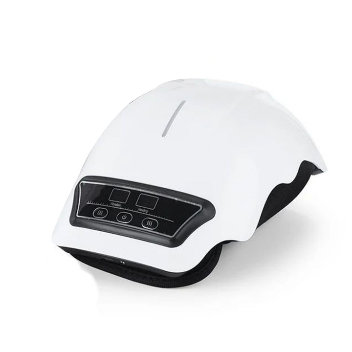 Premium Wireless Heated Knee Massager - Multifunctional Vibration & Hot Compress Therapy, 360° Wrap, Adjustable Temperature 