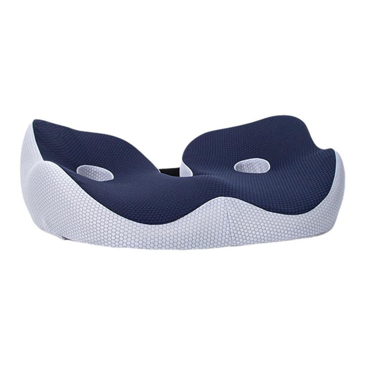 Premium Memory Foam Sit Bone Relief Cushion – Ergonomic Washable Seat Cushion for Pressure Relief, Breathable Comfort, Long 