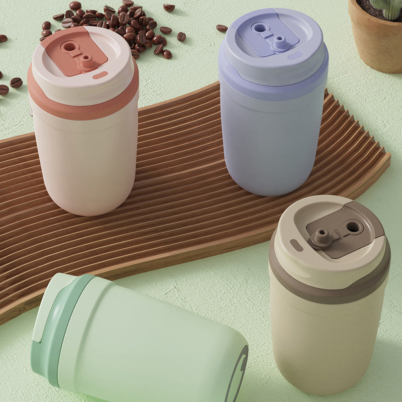 Premium Self Stirring Mug – 400ML Stainless Steel Automatic Coffee & Milk Mixer – Magnetic Stirring Electric Blender for 
