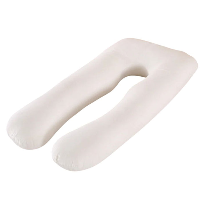 Premium Soft Fleece Pregnant Pillow – U-Type Lumbar Support Cushion for Pregnancy – Multi-Function Side Protection Pillow for