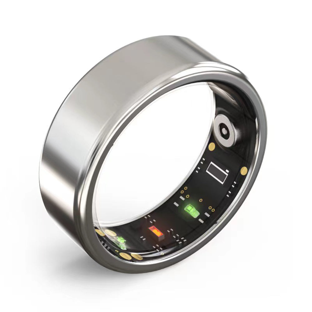 Premium Smart Ring for Health Monitoring – Military Grade Titanium, Waterproof IP68 & 3ATM, Multi-Sport Modes, Heart Rate &