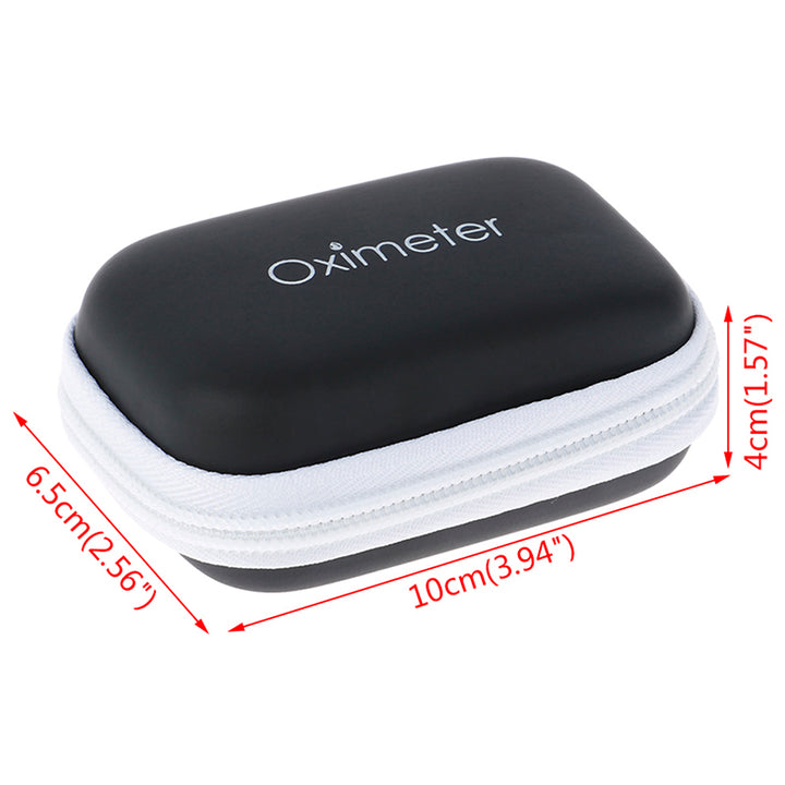 High Quality EVA Pulse Oximeter Carrying Case – Portable Water-Resistant Storage Bag for SpO2 Monitor, Earphones, Data Cable,