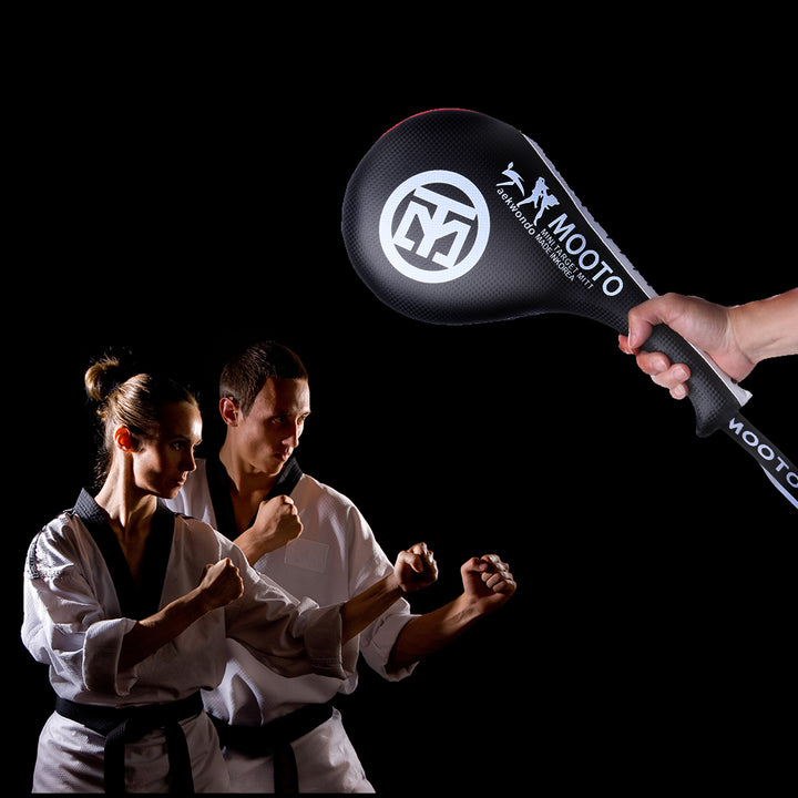 Premium Taekwondo Foot Target Kick Pad – Boxing, Kickboxing, & Sanda Training Equipment – Durable PU Leather, High Elastic 