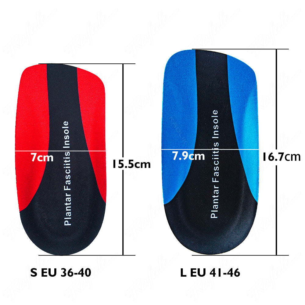 High-Quality Arch Support Insoles for Men & Women - Orthopedic Cushion Pads for Shoes, Shock Absorption & Anti-Slip 