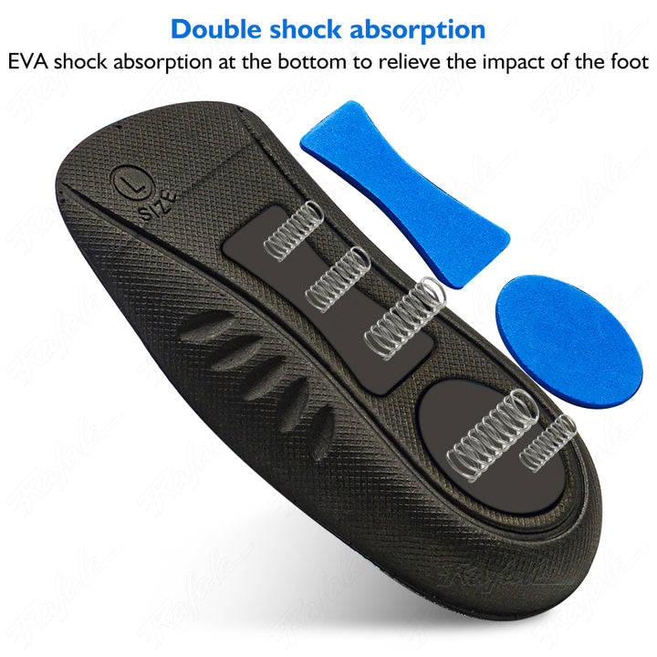 High-Quality Arch Support Insoles for Men & Women - Orthopedic Cushion Pads for Shoes, Shock Absorption & Anti-Slip 