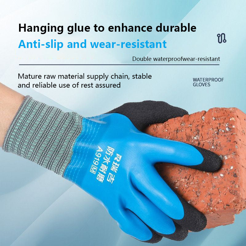 Premium Hot & Cold Compress Glove with Adjustable Wrist Strap - Reusable Gel Ice Pack for Tendinitis Relief, Hand Massage, 