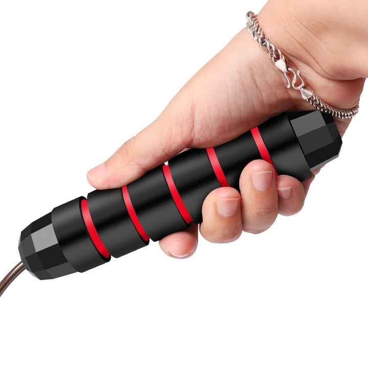 High-Quality Tangle-Free Jump Rope with Ball Bearings – Adjustable 3m Speed Cable Skipping Rope for Gym, Cardio, and Cross