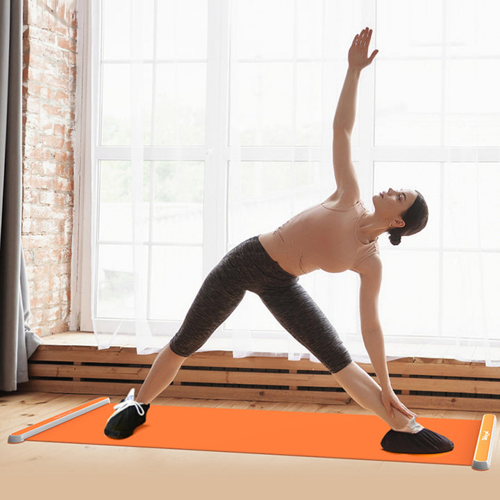 Premium Glide Training Mat for Fitness & Sports – Portable Sliding Mat for Ice Hockey, Roller Skating, Leg & Core Workout 