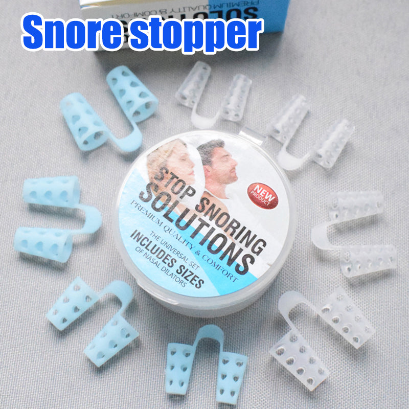 Premium Anti-Snoring Nasal Dilators (4PCS) for Easy Breathing & Sleep Quality Improvement – Comfortable Silicone Design