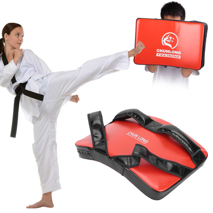 Premium Taekwondo Foot Target – Curved MMA, Muay Thai, Karate, Boxing Kicking Pad – Thickened SKY PU & EVA Foam – Durable 
