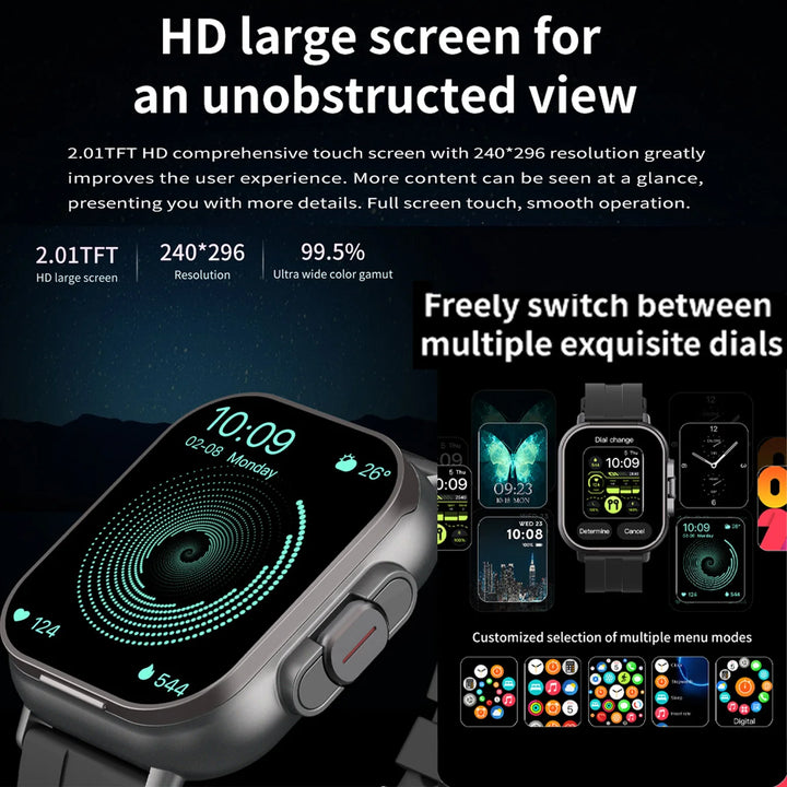 High Quality GPS Smartwatch with 2-in-1 TWS Earbuds – Bluetooth Call, Heart Rate, Blood Pressure & Health Monitoring, 