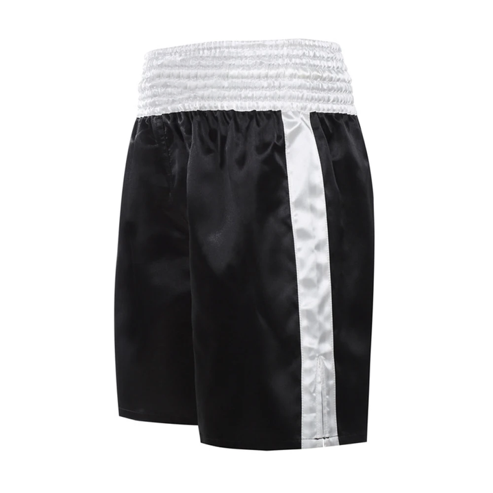 High Quality Muay Thai Fight Shorts – Unisex Kickboxing & MMA Training Pants for Men, Women, Kids, Competition & Grappling Gear with Embroidery, Adjustable Waistband, Satin Polyester, Sanda Martial Arts Clothes