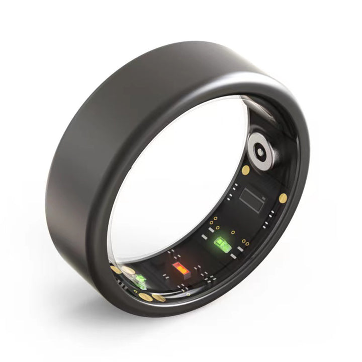 Premium Smart Ring for Health Monitoring – Military Grade Titanium, Waterproof IP68 & 3ATM, Multi-Sport Modes, Heart Rate &
