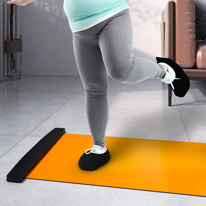 Premium Glide Training Mat for Fitness & Sports – Portable Sliding Mat for Ice Hockey, Roller Skating, Leg & Core Workout 