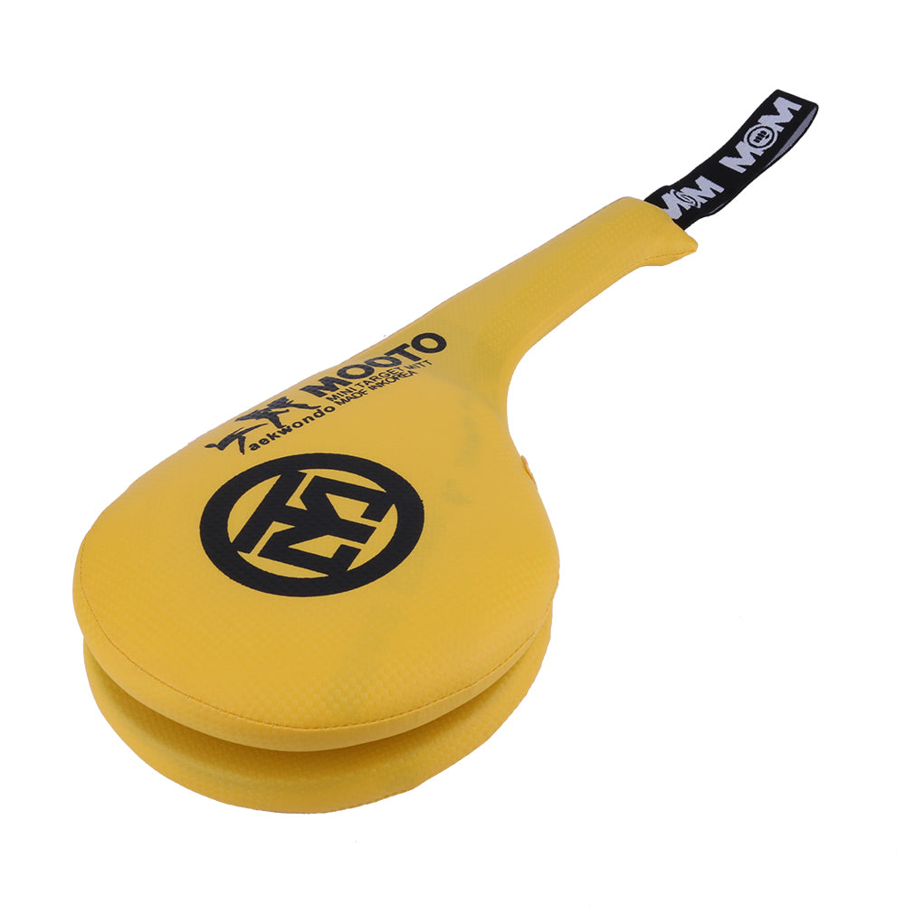 Premium Taekwondo Foot Target Kick Pad – Boxing, Kickboxing, & Sanda Training Equipment – Durable PU Leather, High Elastic 