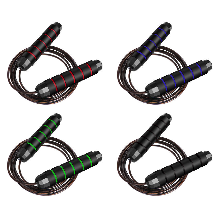 High-Quality Tangle-Free Jump Rope with Ball Bearings – Adjustable 3m Speed Cable Skipping Rope for Gym, Cardio, and Cross