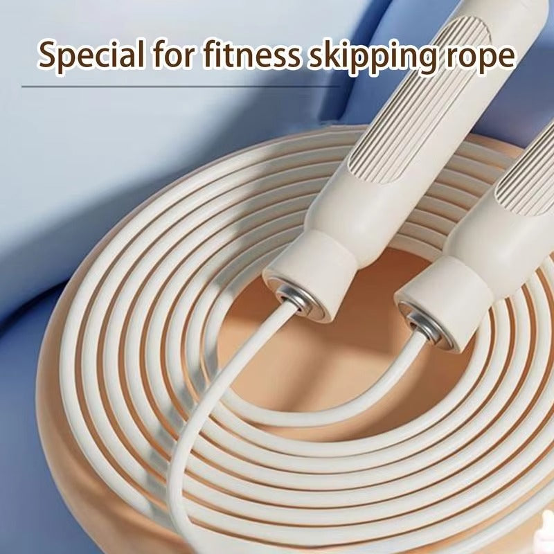 Premium Adjustable Jump Rope for Weight Loss & Cardio – Steel Rope with Ball Bearings, Durable PVC, for Men & Women, 280cm Length