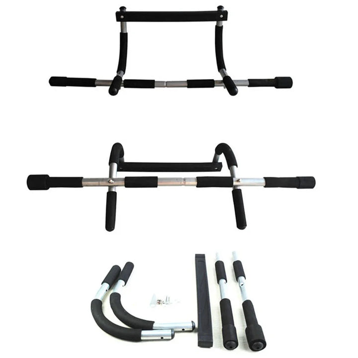 Premium Door Pull-up Bar – No Drilling, Steel Multi-Grip Workout Bar for Home Gym, Chin-up & Strength Training, Padded 
