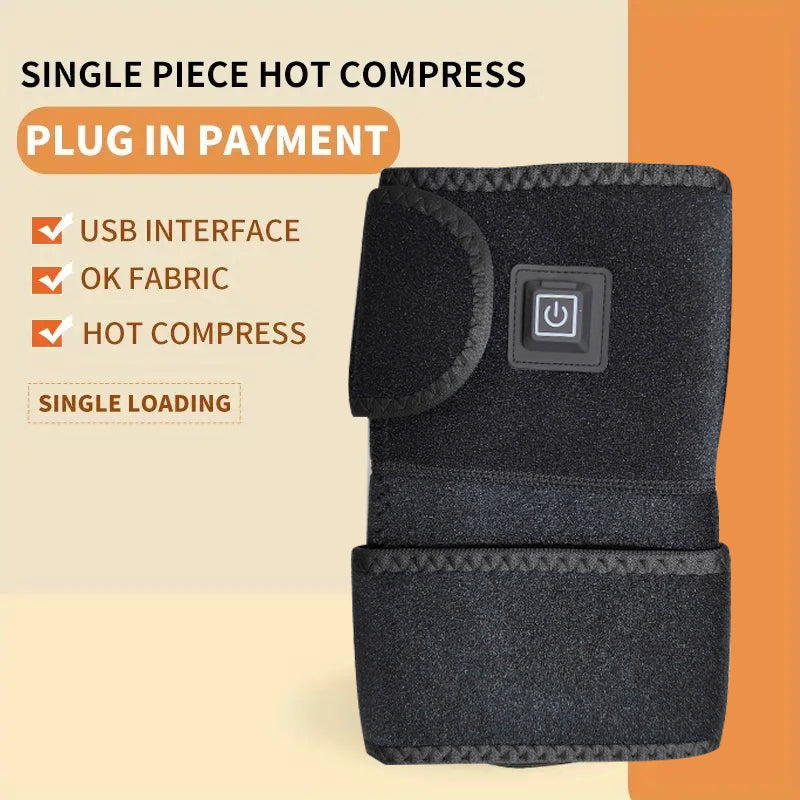 Premium Electric Heating Knee Protection – Adjustable Knee Joint Care Tool with 3 Temperature Levels and One-Click Control 