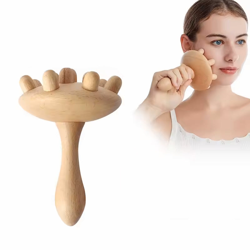 Premium Holztherapie-Massagewerkzeuge – Komplettset zur Körperformung, Anti-Cellulite, Lymphdrainage und Taillensculpting, ergonomisches Design für den professionellen und privaten Gebrauch