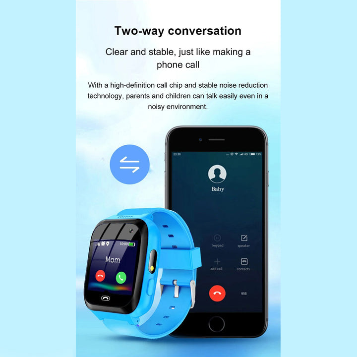 Premium 4G Kids Smartwatch – Video Call, GPS Tracking, IP67 Waterproof, 8GB ROM, Health Monitoring, Wi-Fi, Voice & Video Calls, Android Compatibility