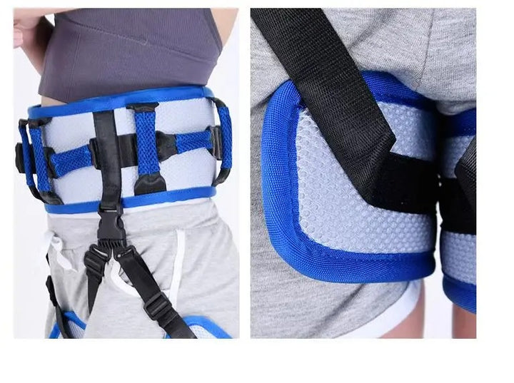 Premium Bariatric Transfer Lift Belt for Elderly & Handicap Support – Adjustable Gait Belt for Seniors, Walking & Standing Assist, High-Quality EVA Sandwich Mesh Fabric, Comfortable & Durable