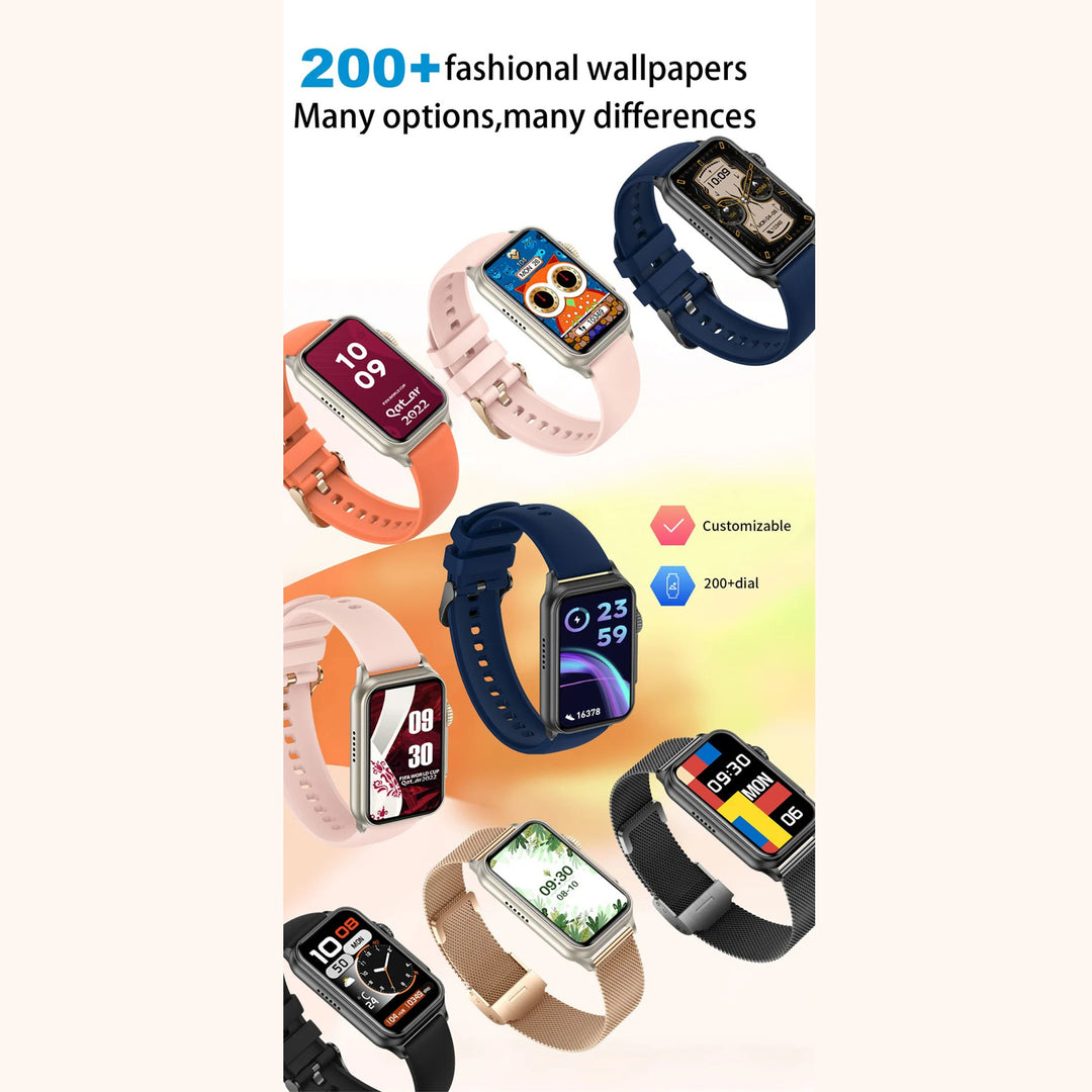 Premium Bluetooth Call Smartwatch for Men & Women – AI Voice Assistant, Fitness Tracker, 1.57" HD Screen, IP67 Waterproof, Heart Rate, Blood Oxygen, Sleep Monitoring, Music Control, Android & iOS Compatible