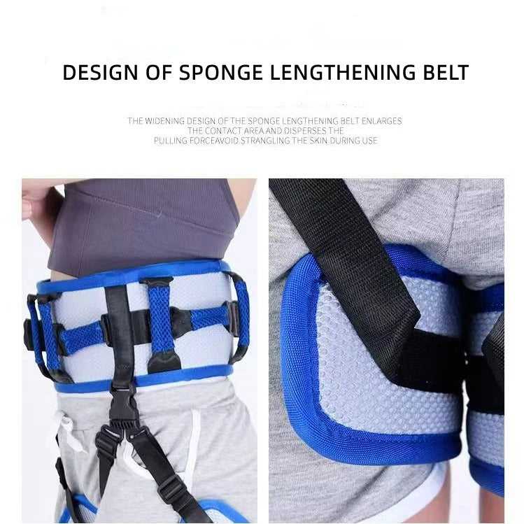 Premium Bariatric Transfer Lift Belt for Elderly & Handicap Support – Adjustable Gait Belt for Seniors, Walking & Standing Assist, High-Quality EVA Sandwich Mesh Fabric, Comfortable & Durable