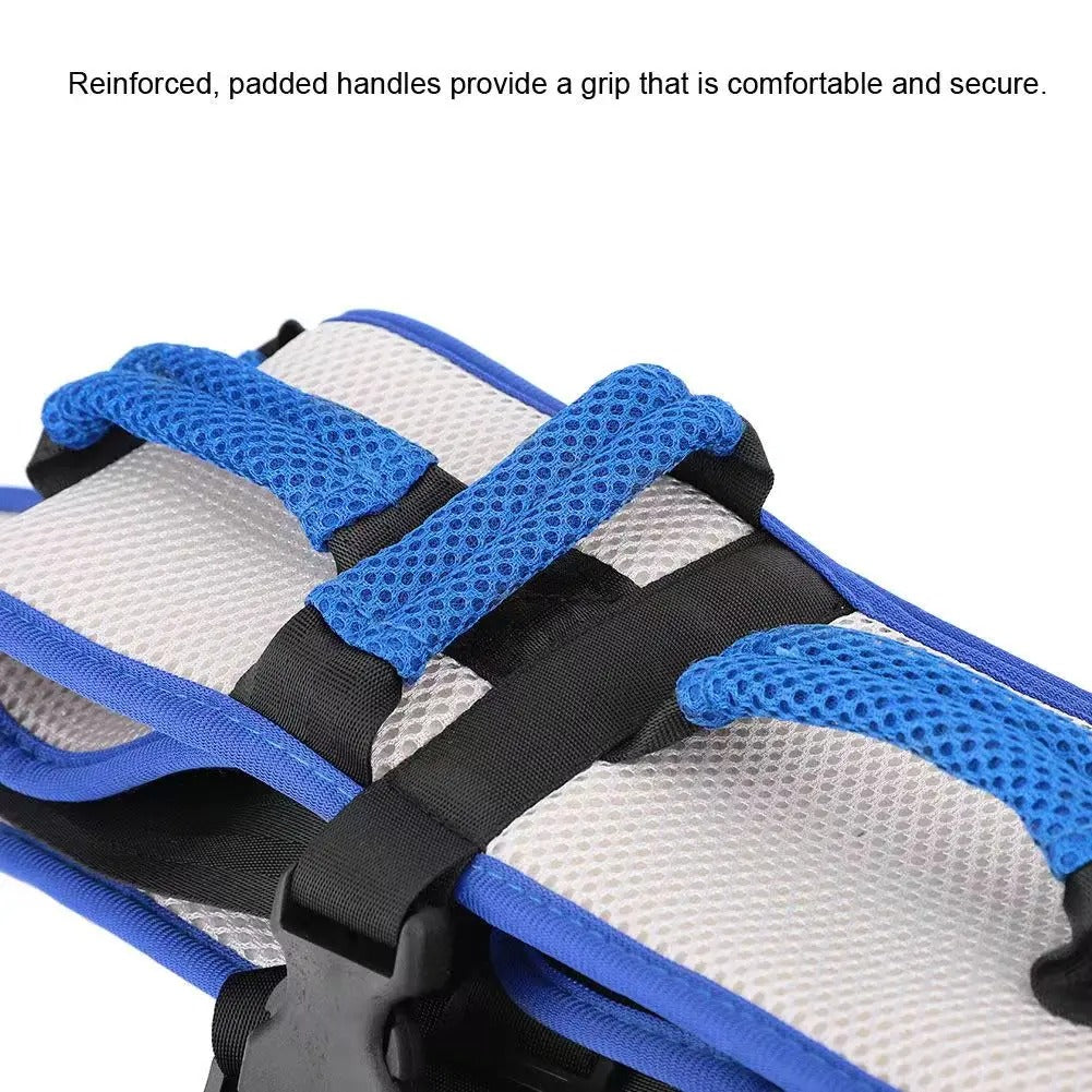 Premium Bariatric Transfer Lift Belt for Elderly & Handicap Support – Adjustable Gait Belt for Seniors, Walking & Standing Assist, High-Quality EVA Sandwich Mesh Fabric, Comfortable & Durable