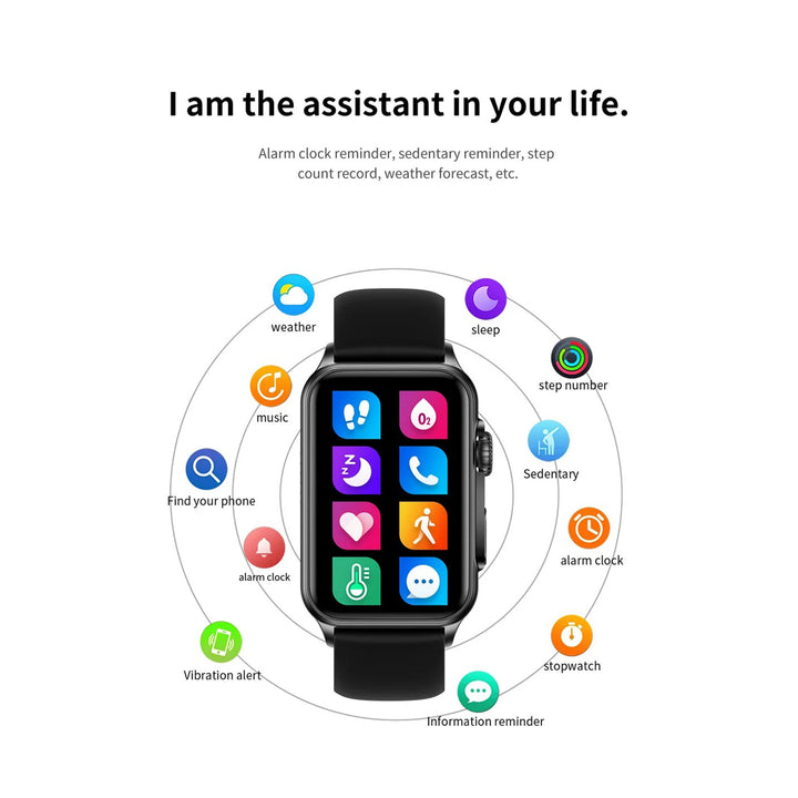 Premium Bluetooth Call Smartwatch for Men & Women – AI Voice Assistant, Fitness Tracker, 1.57" HD Screen, IP67 Waterproof, Heart Rate, Blood Oxygen, Sleep Monitoring, Music Control, Android & iOS Compatible
