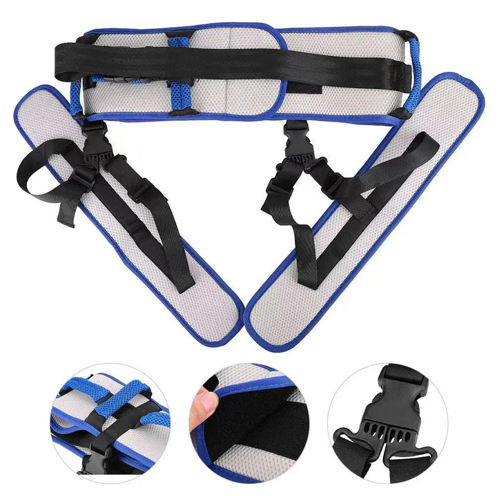 Premium Bariatric Transfer Lift Belt for Elderly & Handicap Support – Adjustable Gait Belt for Seniors, Walking & Standing Assist, High-Quality EVA Sandwich Mesh Fabric, Comfortable & Durable