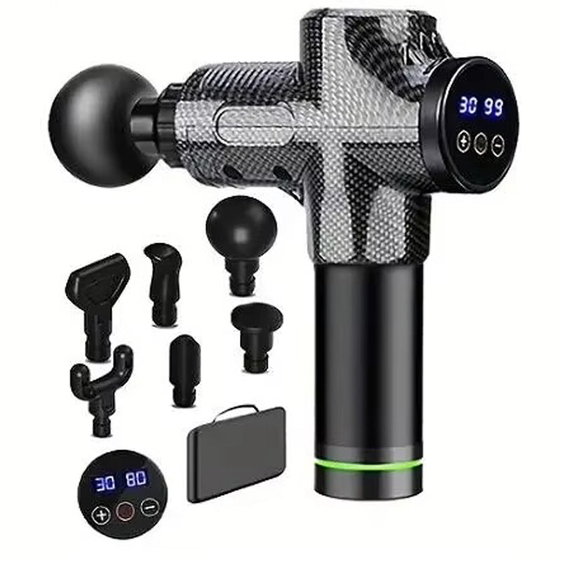 Premium 30-Level Massage Gun – Deep Tissue Muscle Relaxation for Body and Neck, Electric Fitness Equipment with Noise Reduction, Ideal for Men and Women