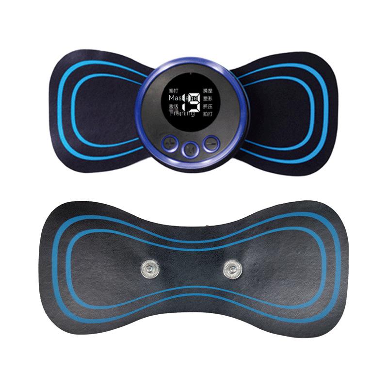 Premium Electric Pulse Neck Massager EMS TENS Cervical Massager for Neck and Back Pain Relief, Muscle Stimulator, and Deep 