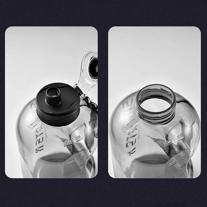 Premium Large Capacity 1.7L/2.7L Sports Water Bottle - Portable Fitness Cup for Gym, Cycling, Camping, BPA-Free Tritan