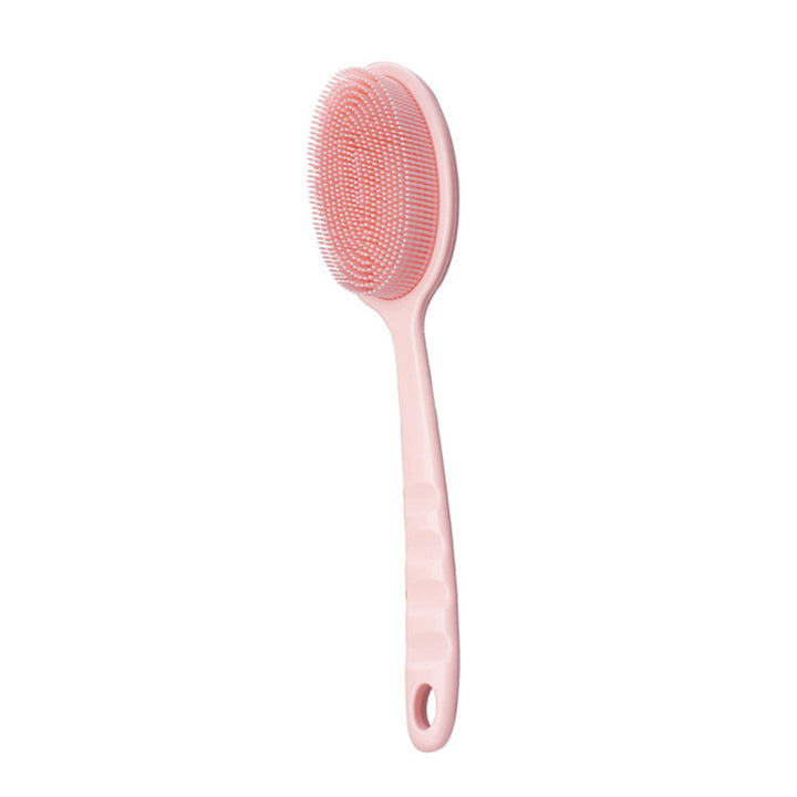 Premium Exfoliating Bath Brush with Soft Handle – Back Scrubbing & Skin Massager, Shower Sponge for Deep Clean, Gentle  