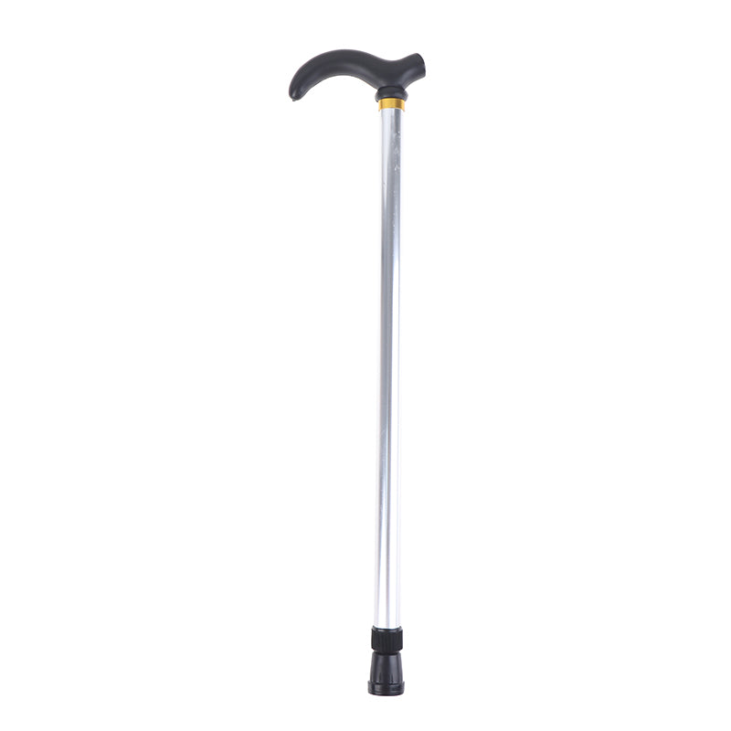 Premium Adjustable Walking Stick Cane – 2-Section Anti-Skid, Anti-Shock Crutch for Seniors, Lightweight Aluminum Alloy, Non-Slip Rubber Base, Adjustable Height 75-90cm for Hiking and Daily Support