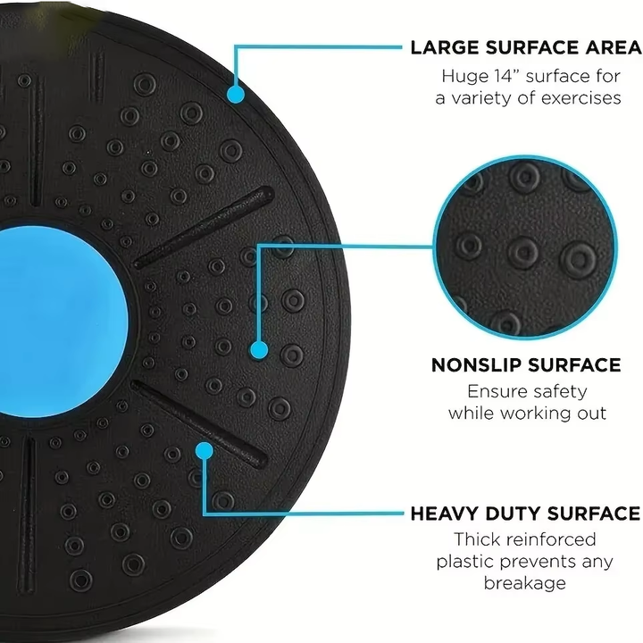 Premium Fitness Balance Board – Rounded Yoga and Sensory Training Equipment for Rehabilitation, Stability, and Core Strength