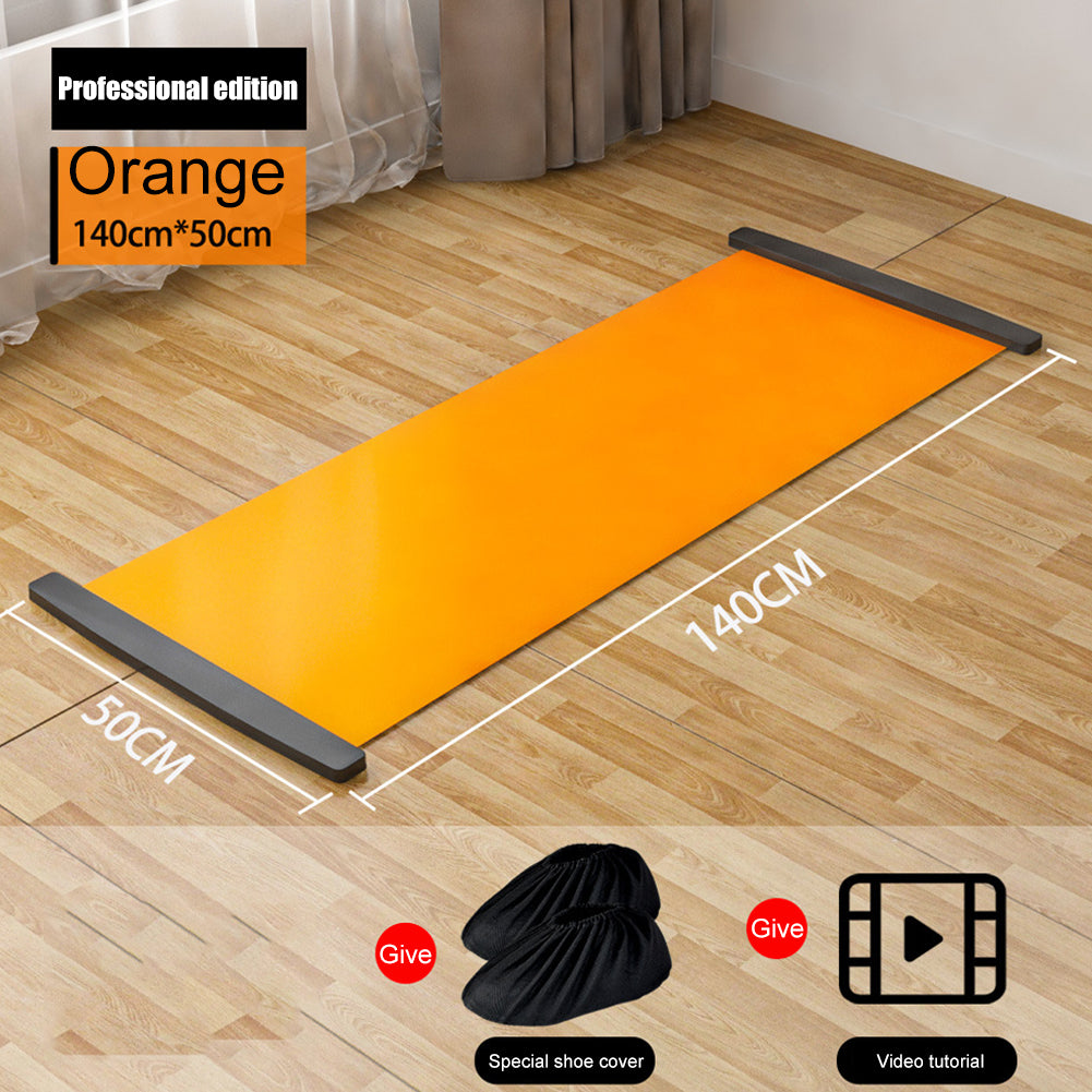Premium Glide Training Mat for Fitness & Sports – Portable Sliding Mat for Ice Hockey, Roller Skating, Leg & Core Workout 