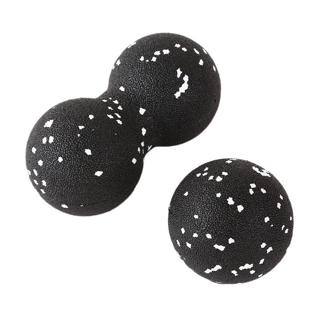 Premium EPP Lacrosse Myofascia Peanut Massage Ball for Pain Relief, High-Density Yoga Ball for Fitness, Body Fascia Exercise