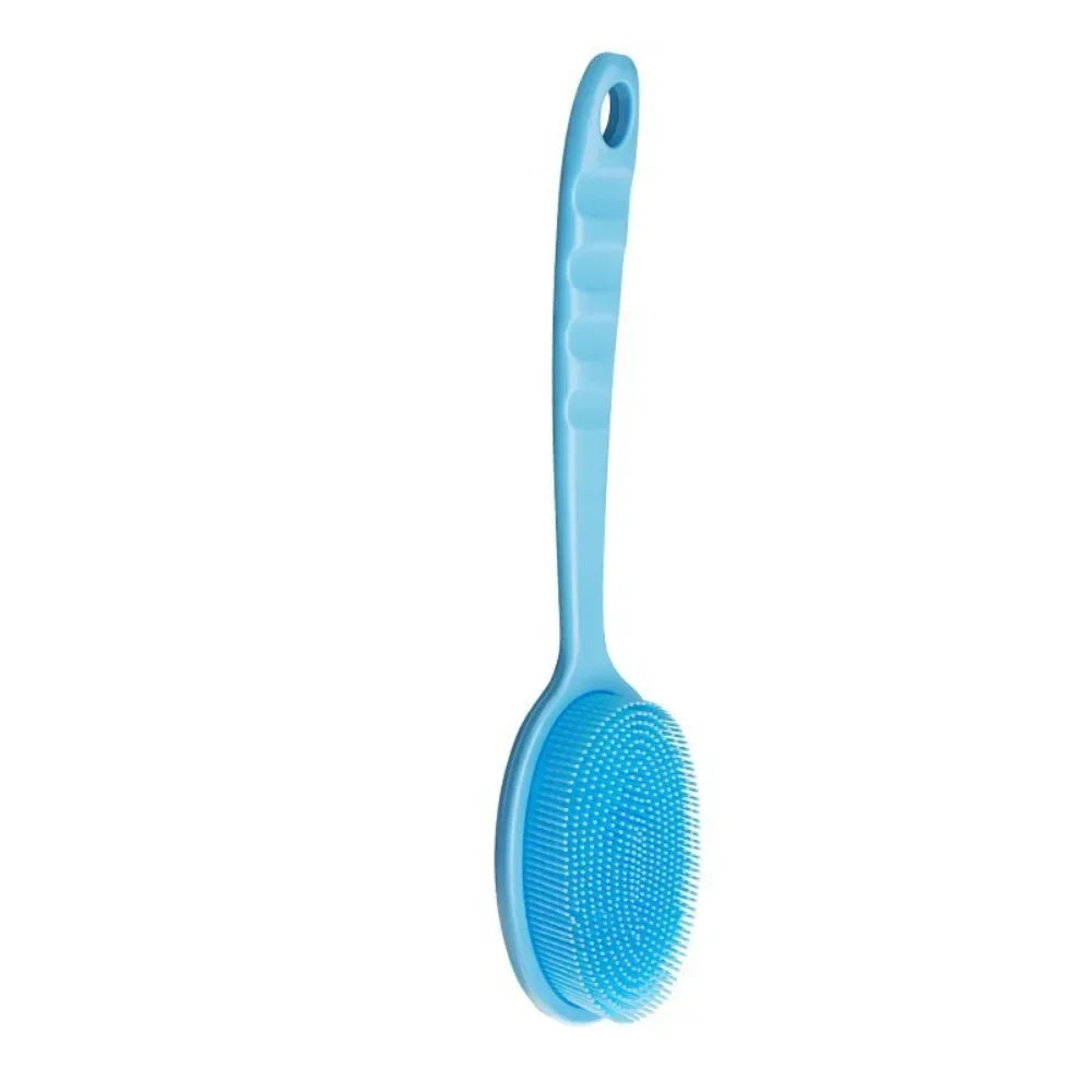 Premium Exfoliating Bath Brush with Soft Handle – Back Scrubbing & Skin Massager, Shower Sponge for Deep Clean, Gentle  