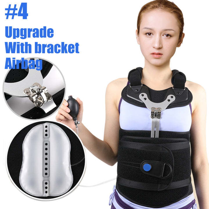 Premium Adjustable Back Brace Posture Corrector for Scoliosis & Hunchback Relief, Pain Relief, Lightweight & Breathable 