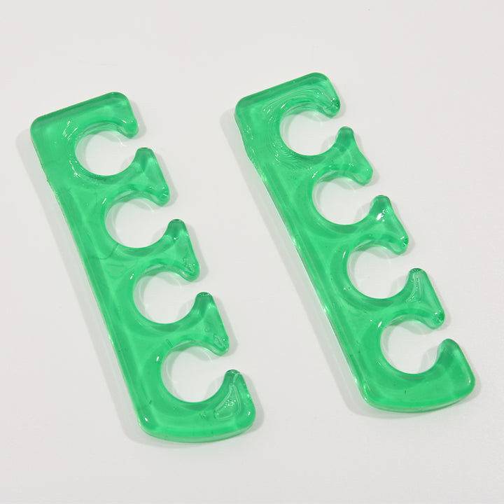 Premium Soft Silicone Toe and Finger Separators – Flexible Nail Polish Pedicure Tools for Spa and Home Use, Comfortable