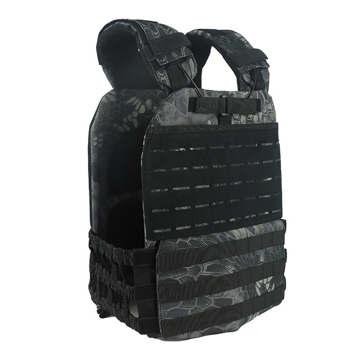 Premium Tactical Hunting Vest for Men – Camouflage Plate Carrier, 900D Outdoor Sports Fitness, Weighted Training Vest,