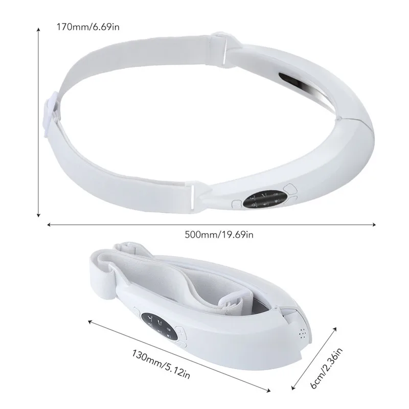 Premium V Face Massager with 5 Modes, Red Blue Light Therapy, Facial Beauty Instrument, Anti-Aging Skin Tightening Device,