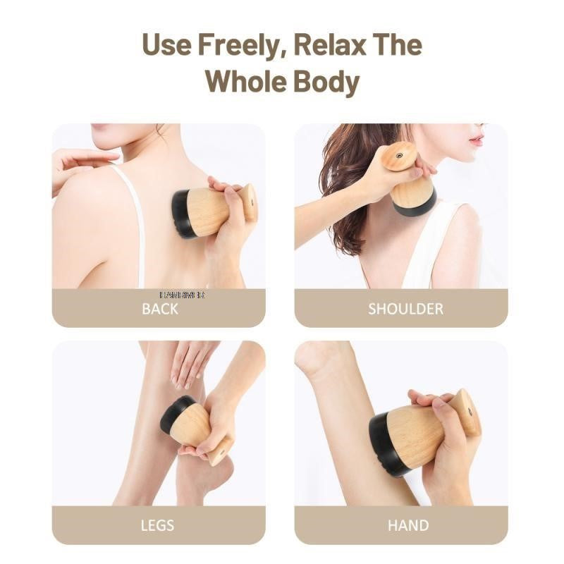 Premium Hot Stone Electric Gua Sha Massager – Back and Waist Massage Tool for Relaxing Muscles, Body Warm Moxibustion Ther