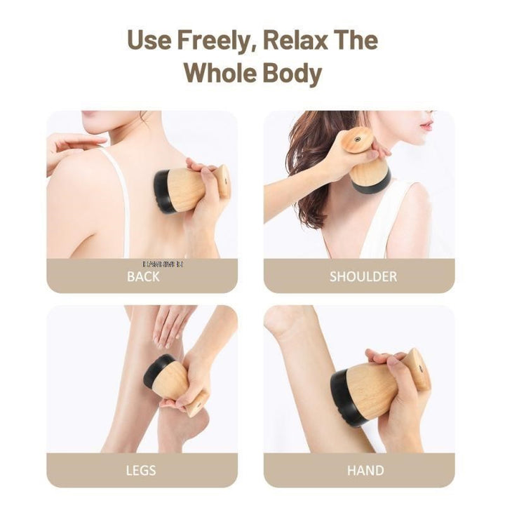 Premium Hot Stone Electric Gua Sha Massager – Back and Waist Massage Tool for Relaxing Muscles, Body Warm Moxibustion Ther