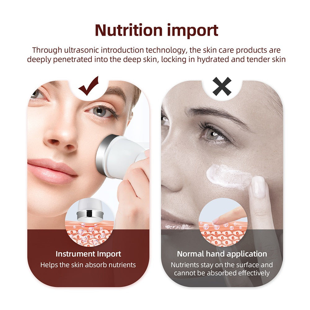 Premium Ultrasound Beauty Machine – High Frequency Face and Eye Massager for Skin Care, Facial Lifting, and SPA-Grade