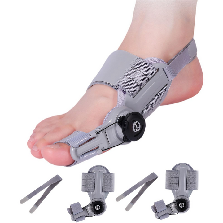 High-Quality Bunion Corrector Unisex Toe Separator for Hallux Valgus – Adjustable, Rotatable Toe Straightener, Foot Care 